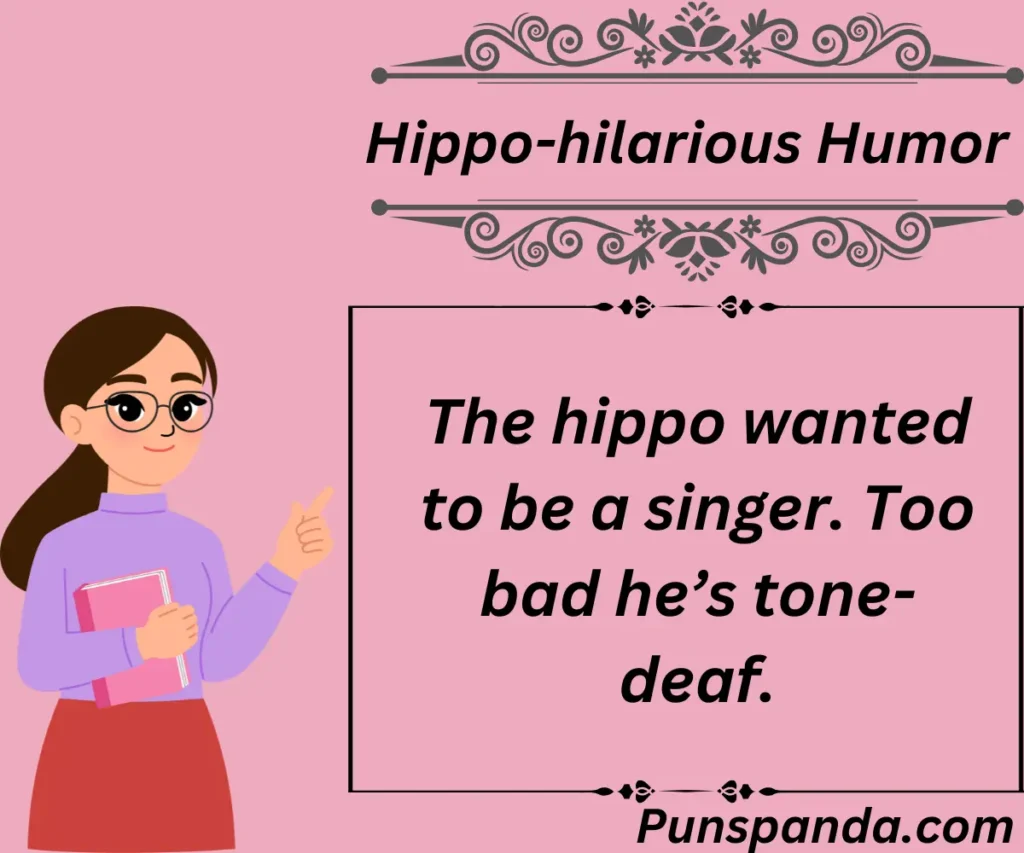 Hippo-hilarious Humor