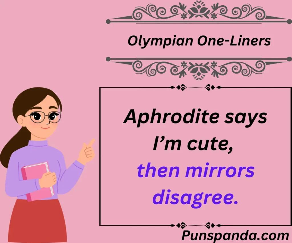 Olympian One-Liners