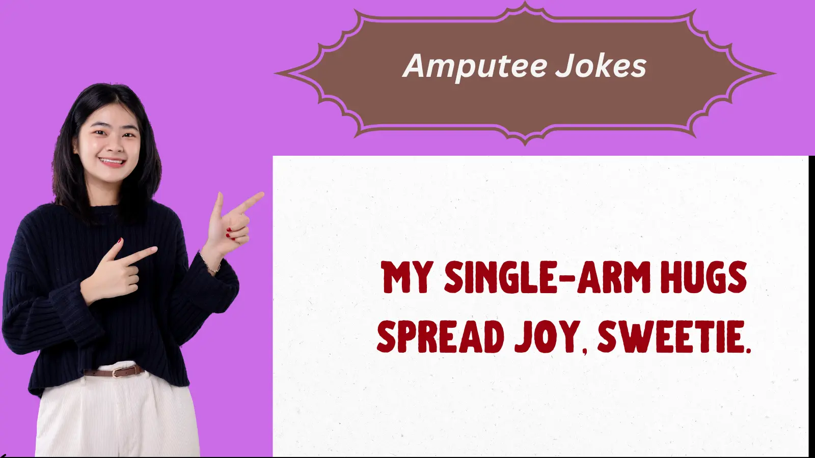 You are currently viewing 😂 1,025+ Amputee Jokes for Bold Laughs in 2025