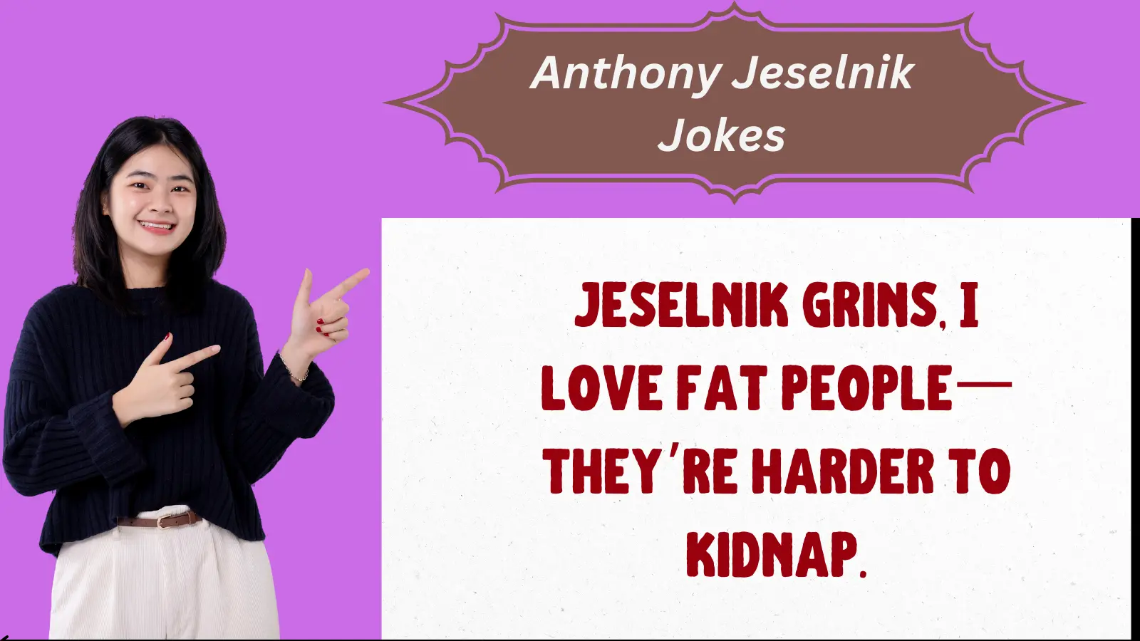 You are currently viewing ☠️ 531+ Anthony Jeselnik Jokes That Are Brutally Funny