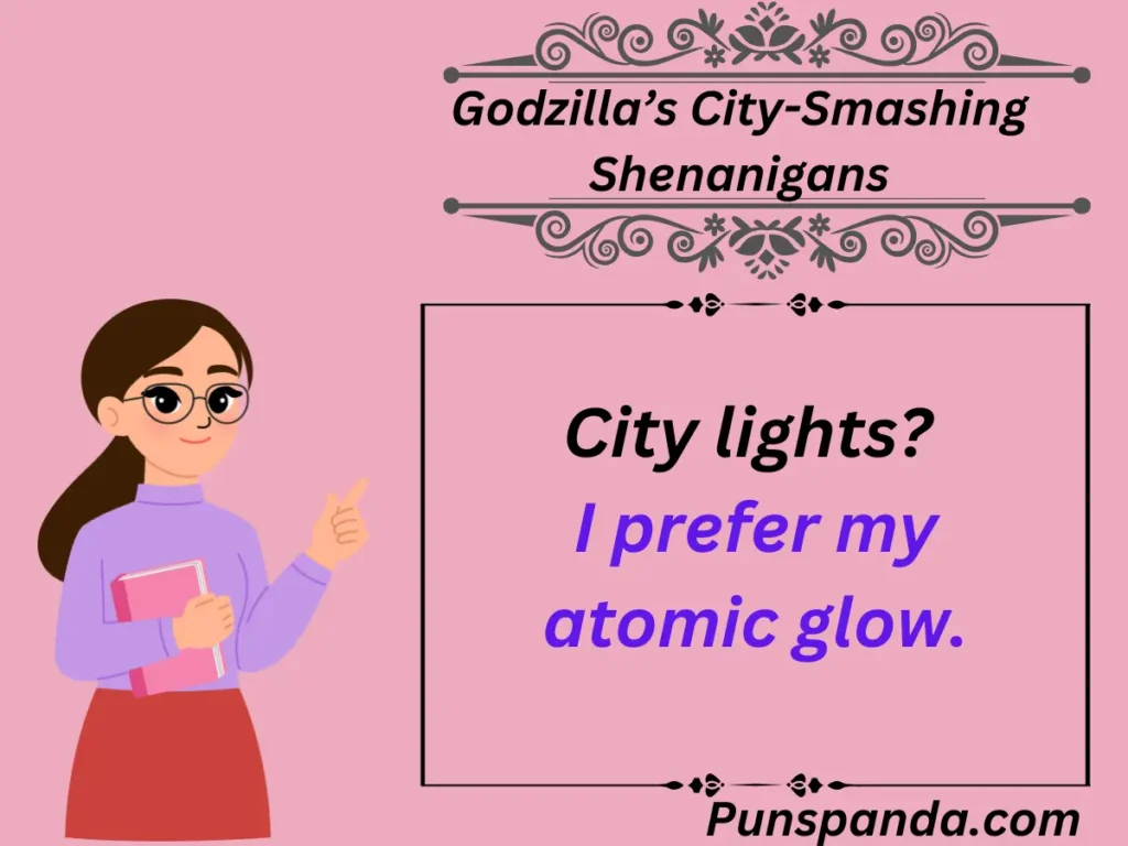 Godzilla’s City-Smashing Shenanigans