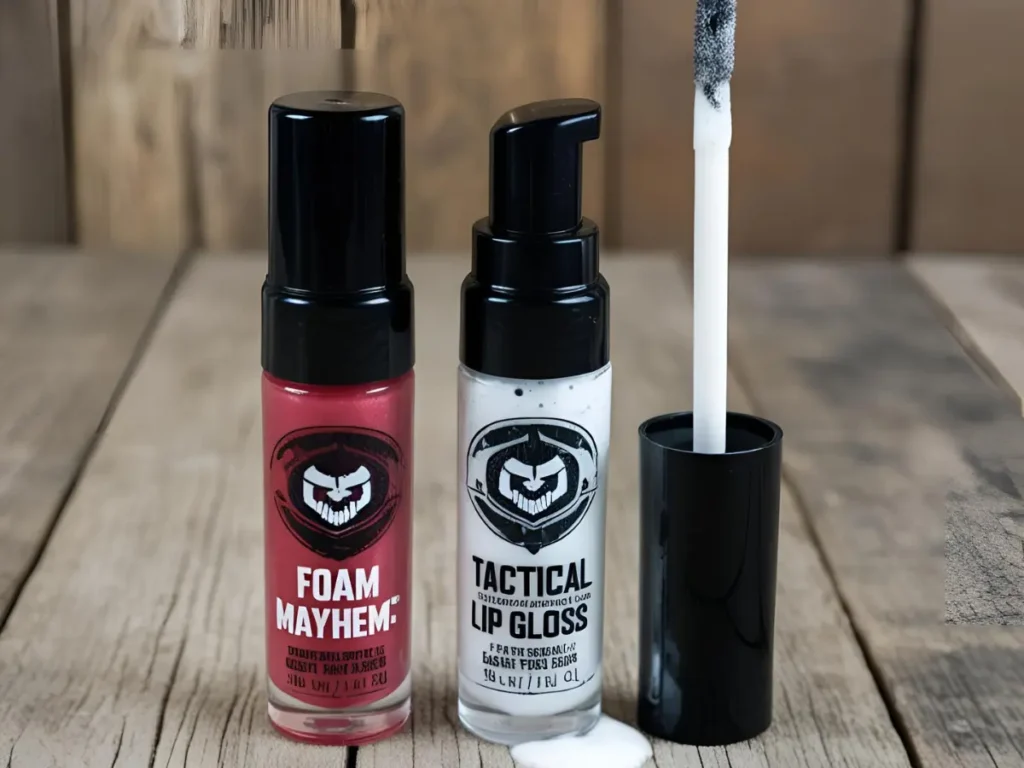Foam Mayhem & Tactical Lip Gloss