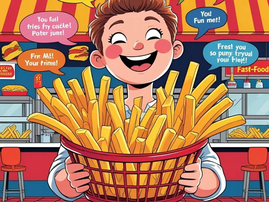 Fries, Lies & French Fry Puns