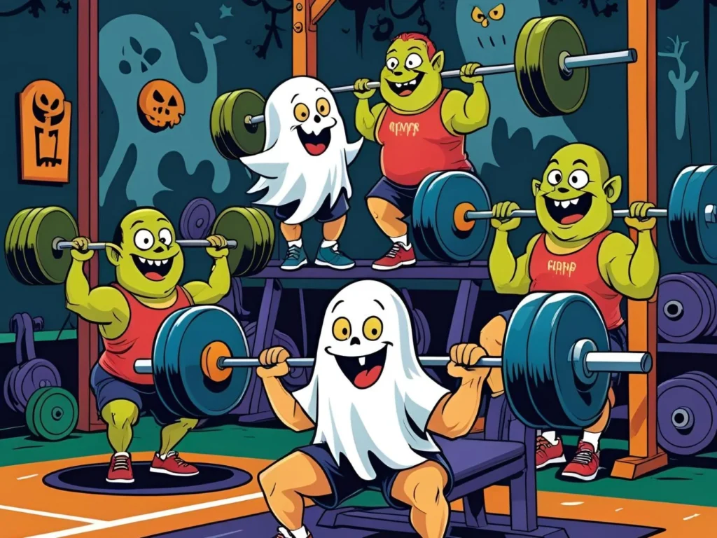 Haunted Workout Jokes: Ghoul Gains & Ghost Sets