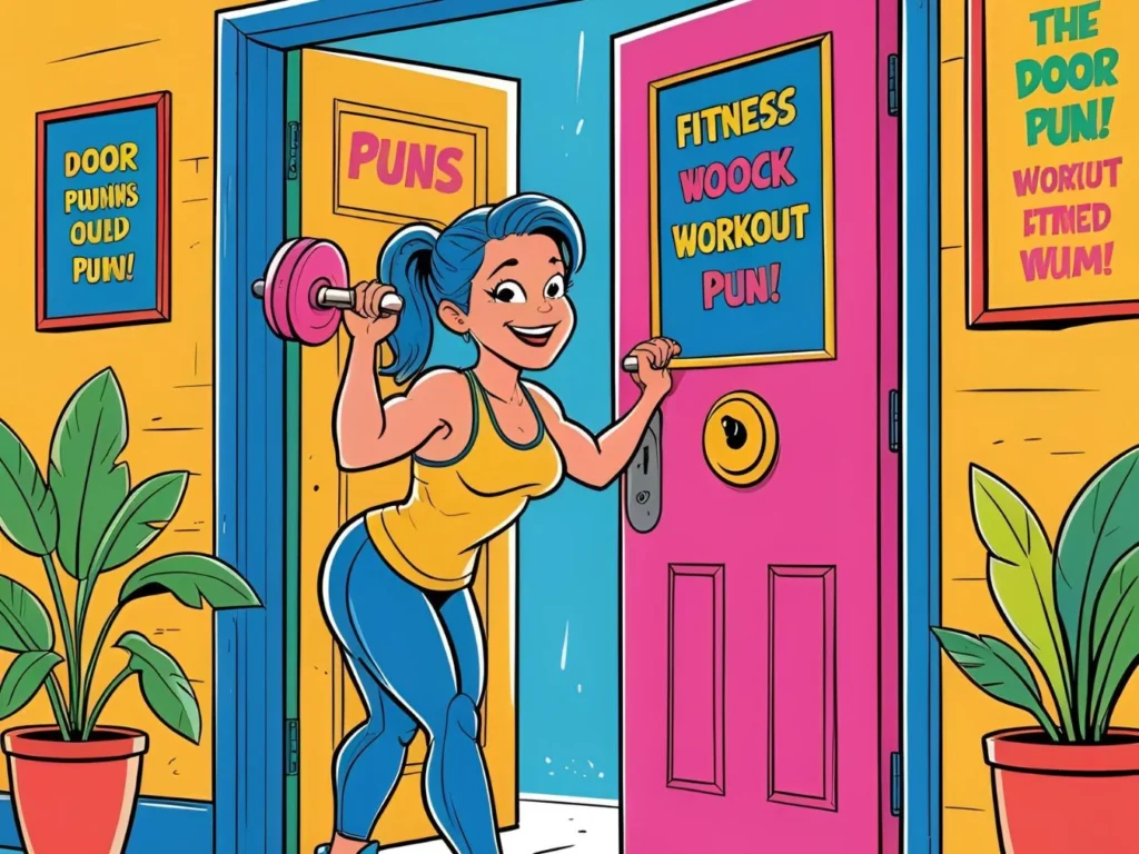 Knock-Knock Workout Jokes: Open the Door to Laughs