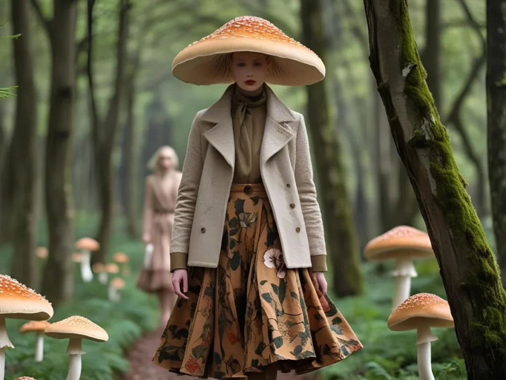 Mushroom Runway: Fashion from the Forest Floor 💅