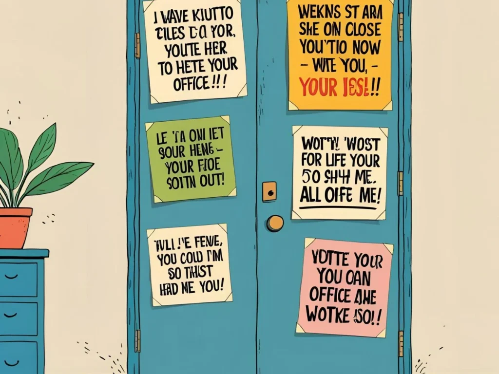 Office Door Jokes That Hit Harder Than Monday