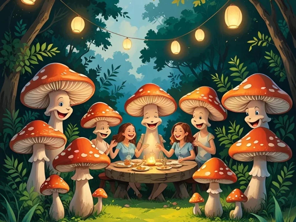 I’m a Fungi at Parties: Social Mushrooms Unite 🍄