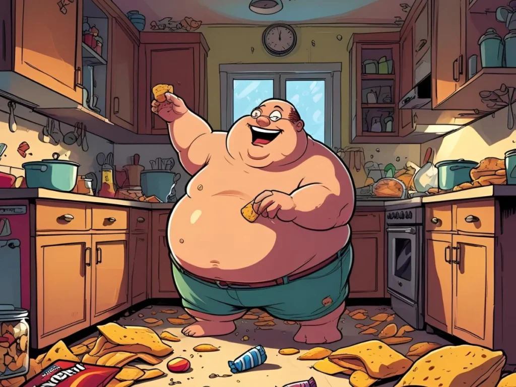 Stoner Snack Struggles (Fat Jokes for the Munchies Era)