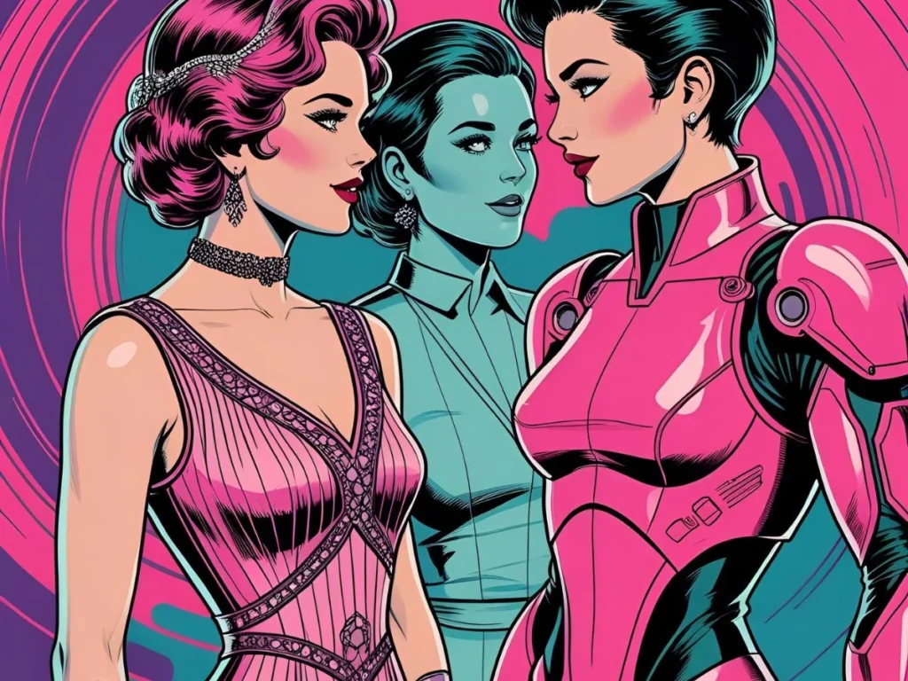 Time Travel Talk: Past, Present, and Pink Power