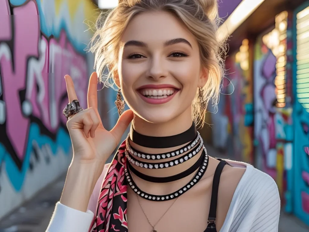 Fashion Jokes: Chokers, Scarves & Statement Necks