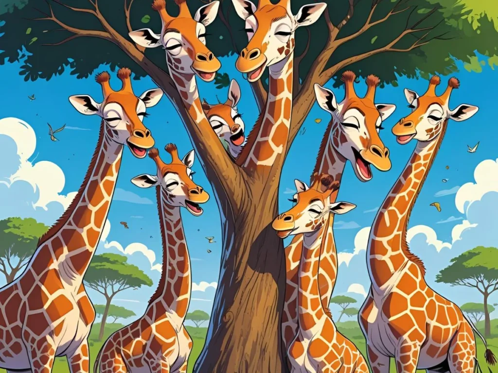 Long Necks Deserve Long Laughs