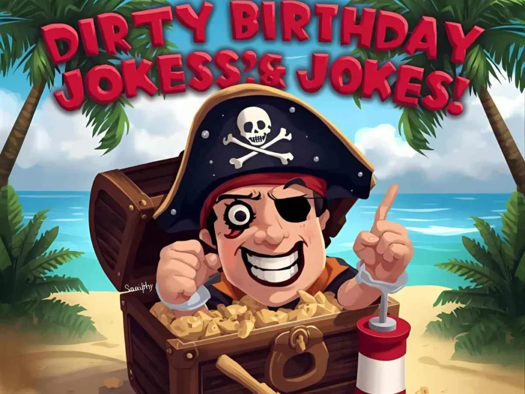 Dirty Pirate Birthday Jokes: Naughty Celebrations Ahoy