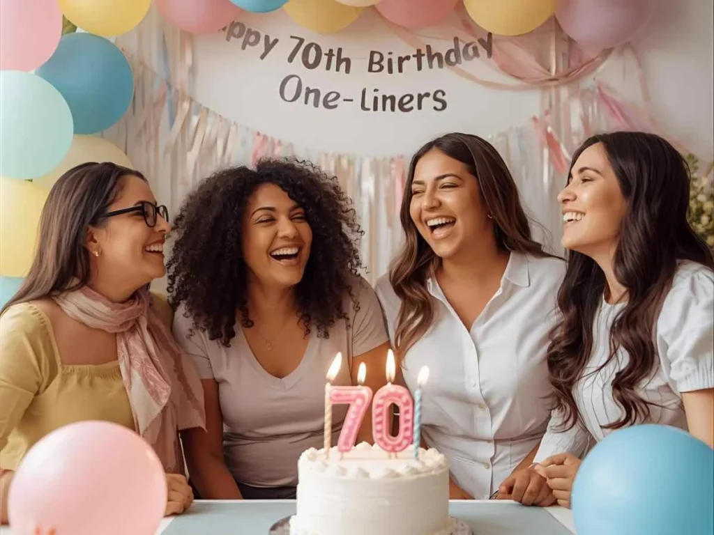 Short and Clean 70th Birthday One-Liners