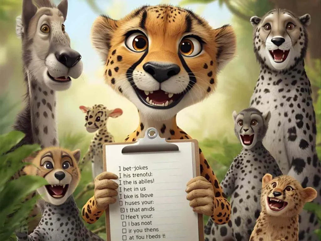 Short and Clean Cheetah Joke Collection