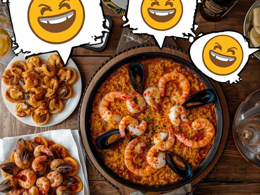 Tapas and Paella Jokes in Spanish