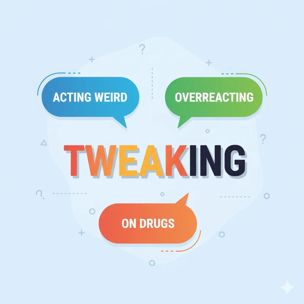tweaking meaning slang
