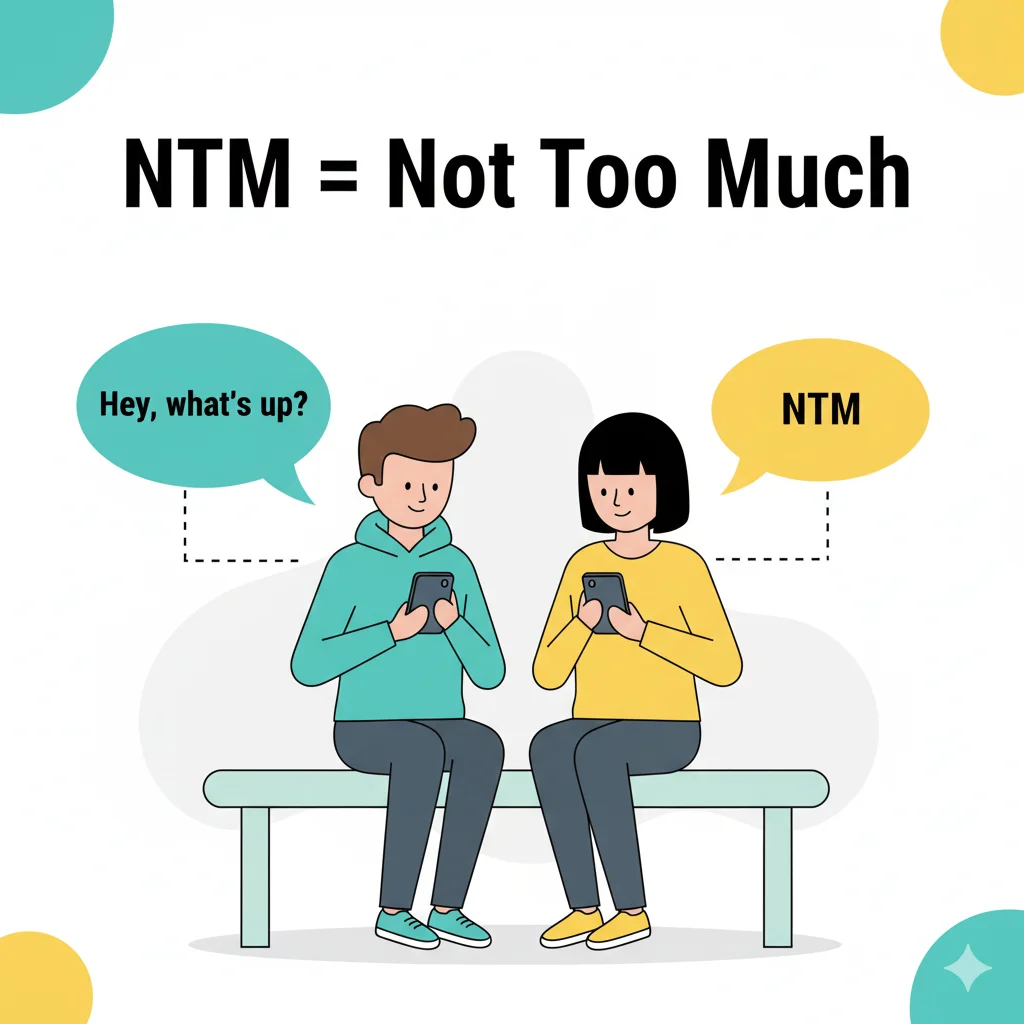 ntm meaning slang