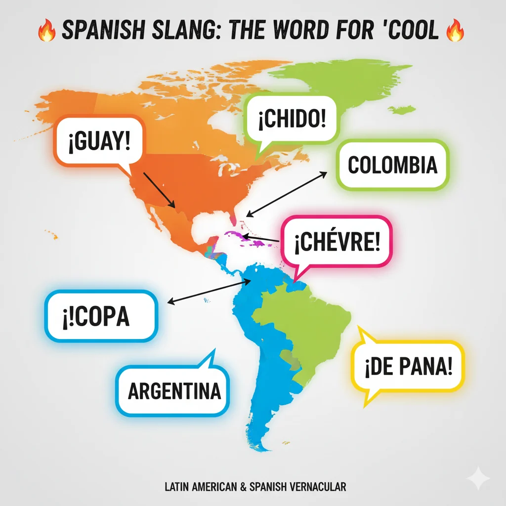 cool in spanish slang