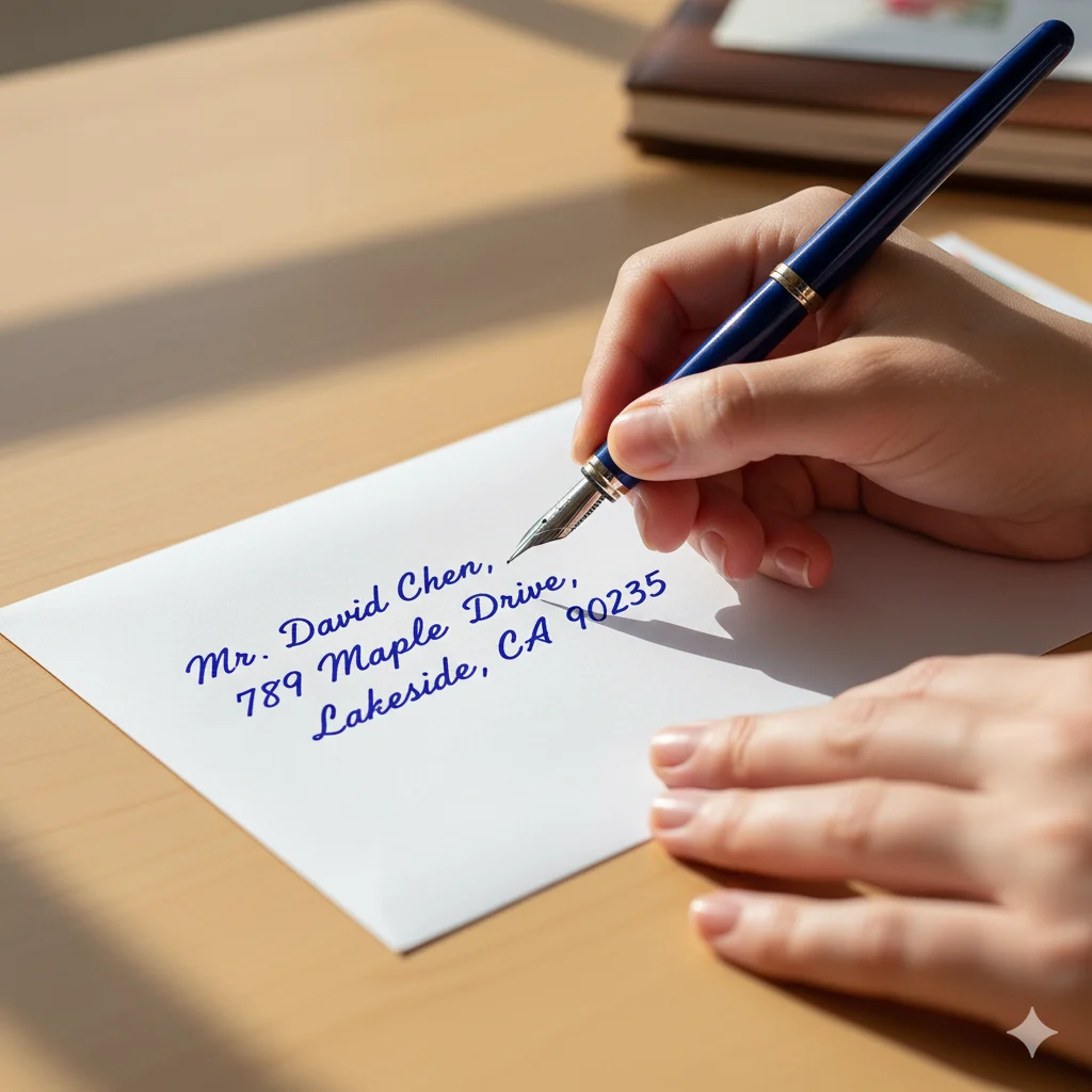 how to address an envelope