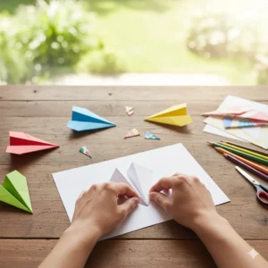 Read more about the article 🛩️ How to Make a Paper Airplane: Easy Step-by-Step Guide
