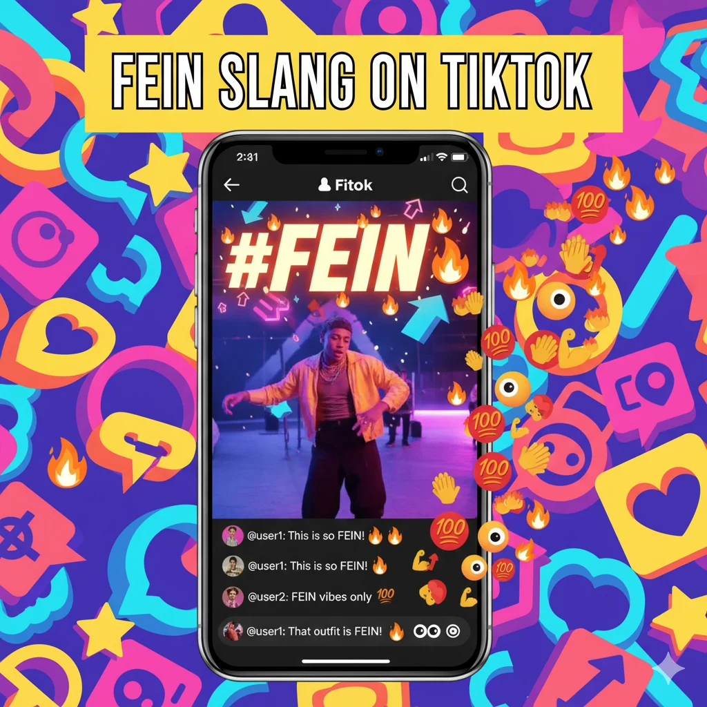 fein meaning slang