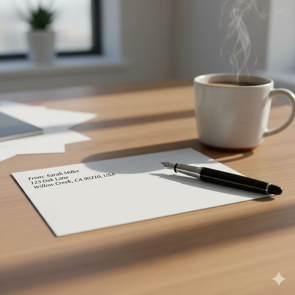 how to address an envelope