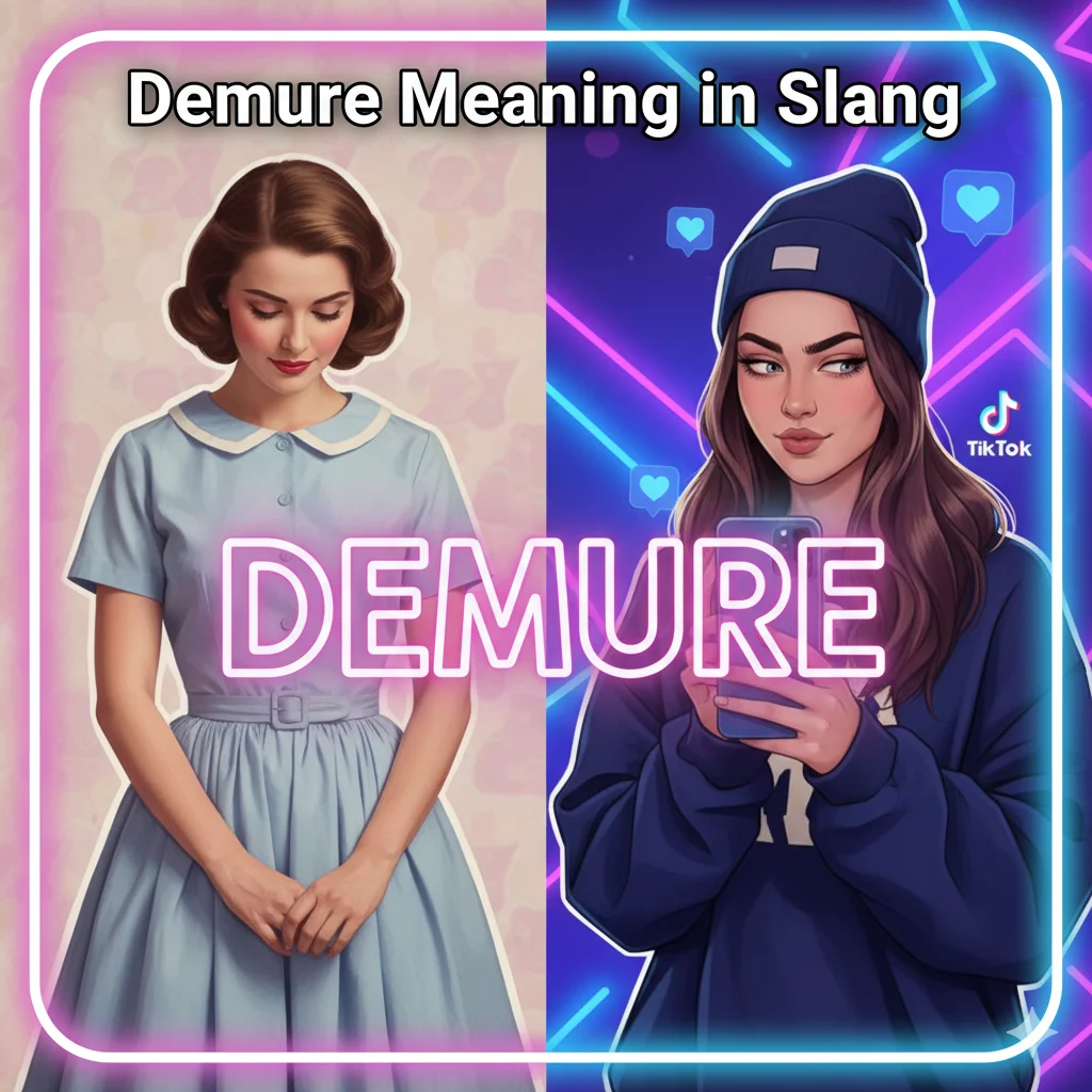 Read more about the article Demure Meaning Slang: The Complete Guide