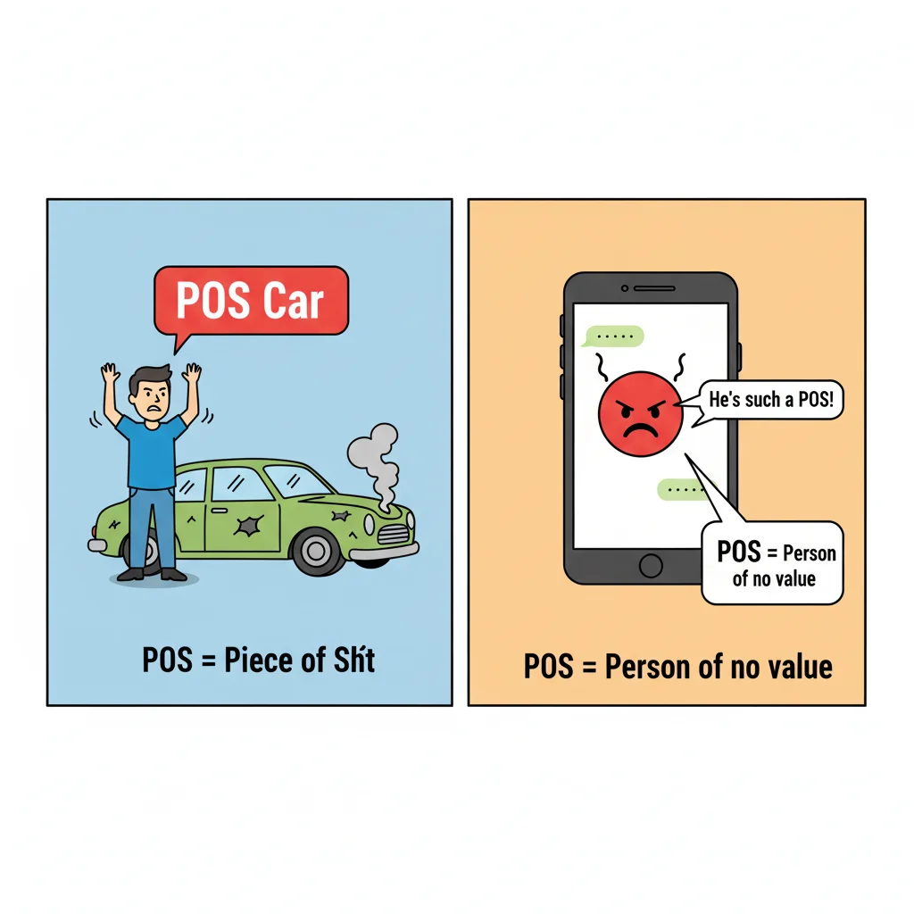 pos meaning slang