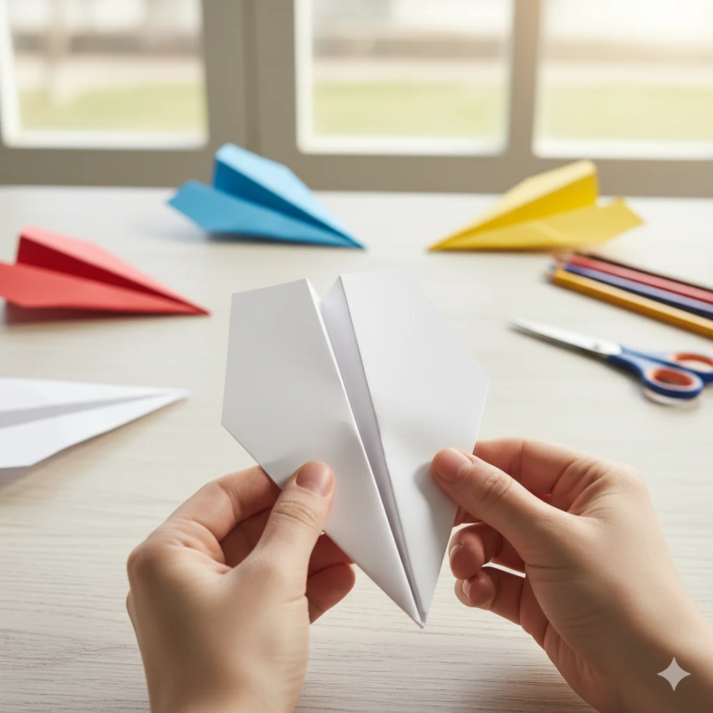 how to make a paper airplane