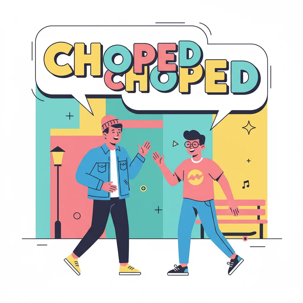 What Does “Chopped” Mean in Slang?
