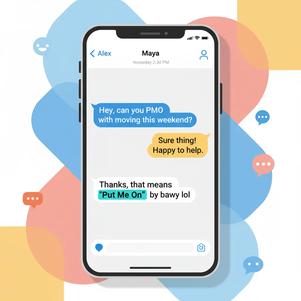 What Does PMO Mean in Slang?