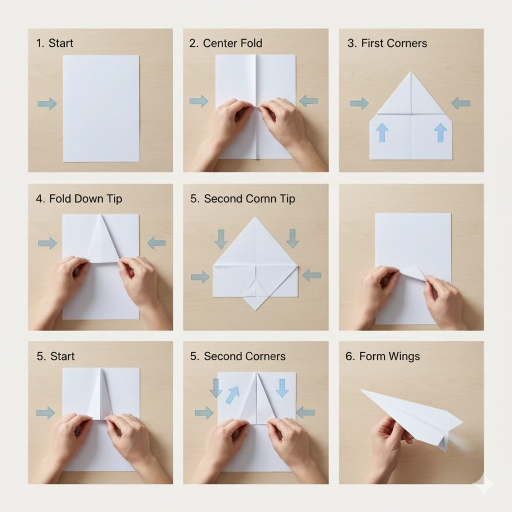 how to make a paper airplane