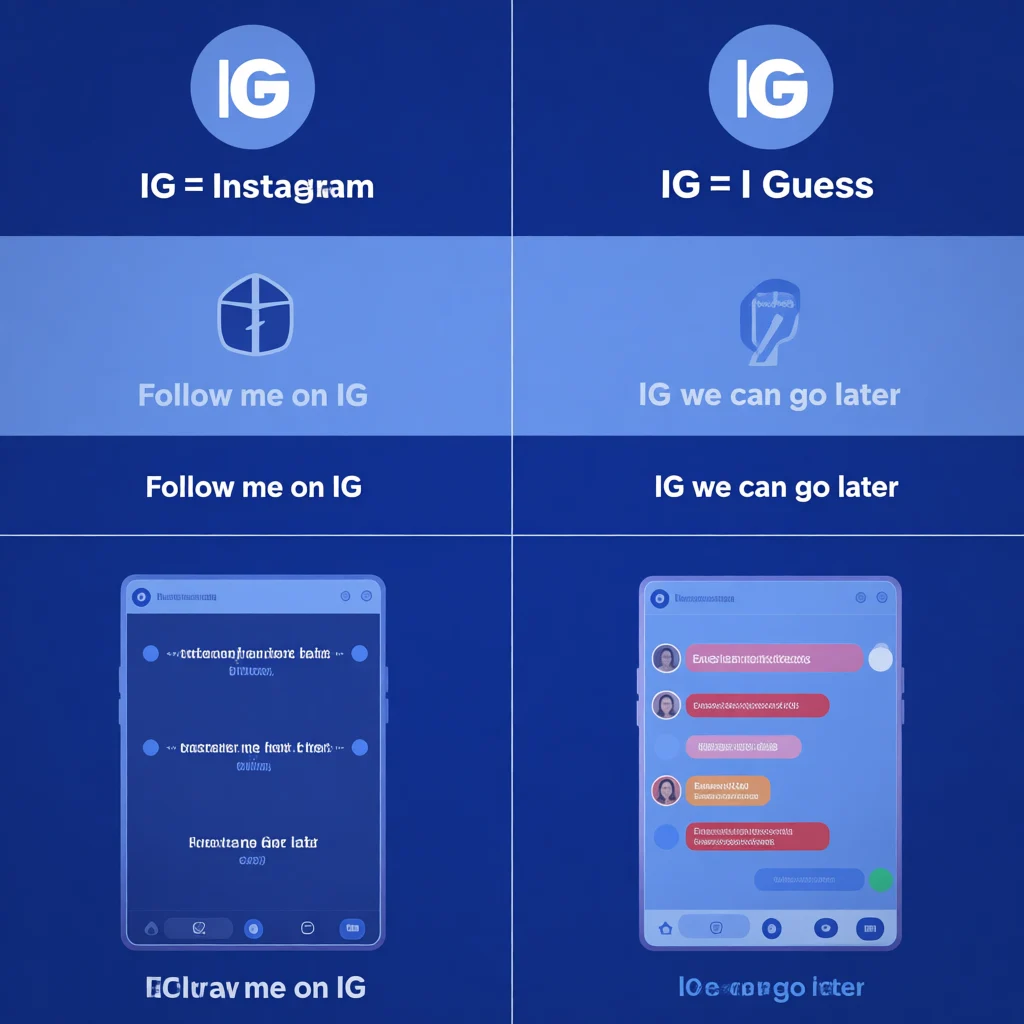 what does ig mean