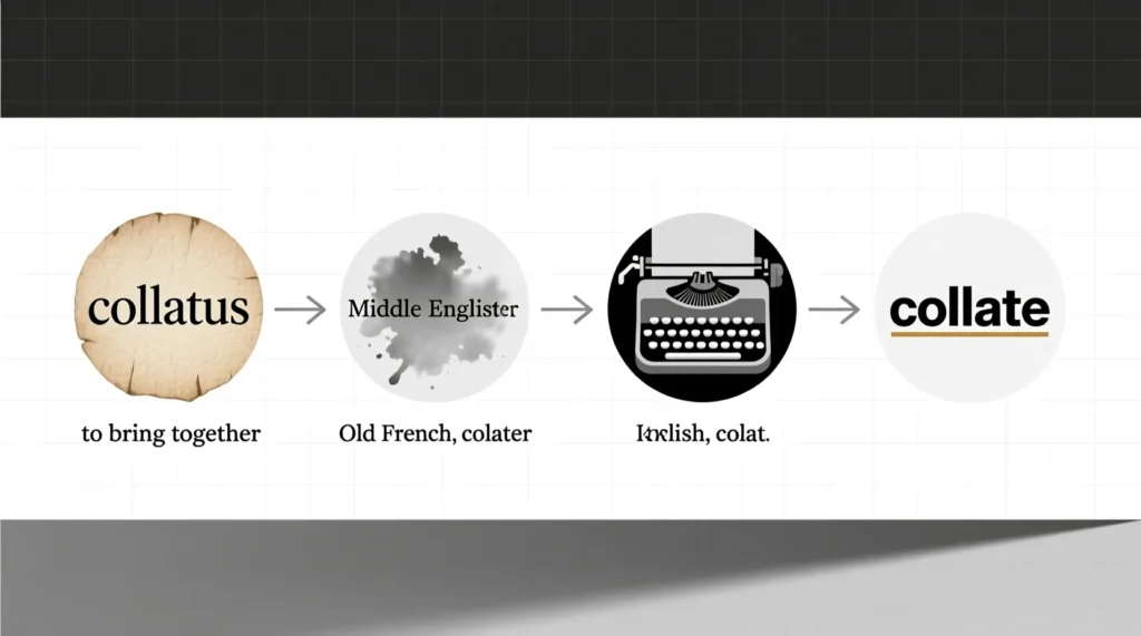 What Does Collate Mean