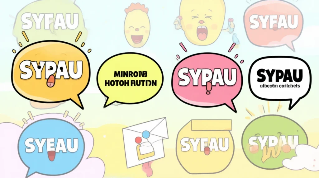 Examples of Sybau in Sentences