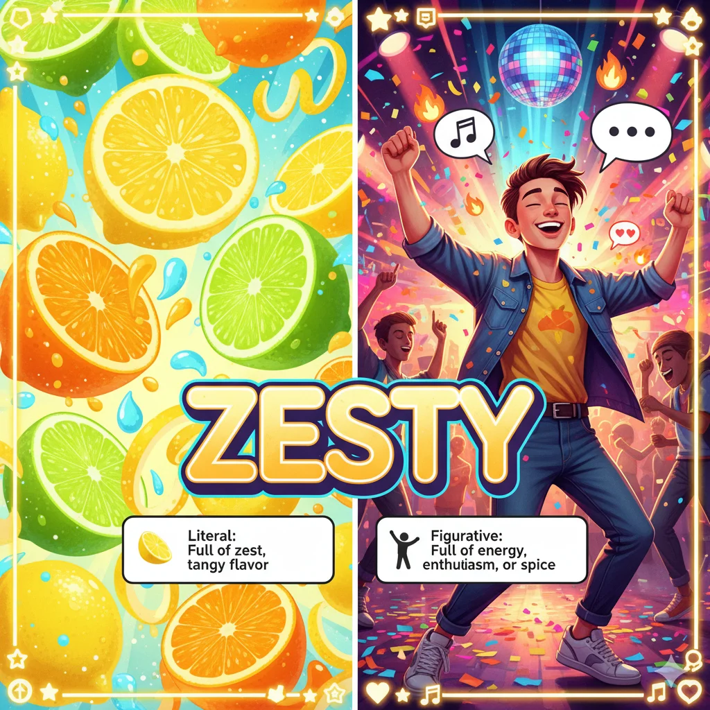 🍊 What Does Zesty Mean? Literal, Slang & Fun Uses Explained