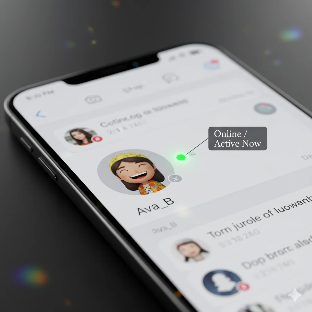 Green Dot Mean on Snapchat