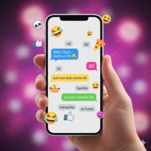 Read more about the article 😆 XD Meaning Explained: Texting, Emojis & Internet Slang
