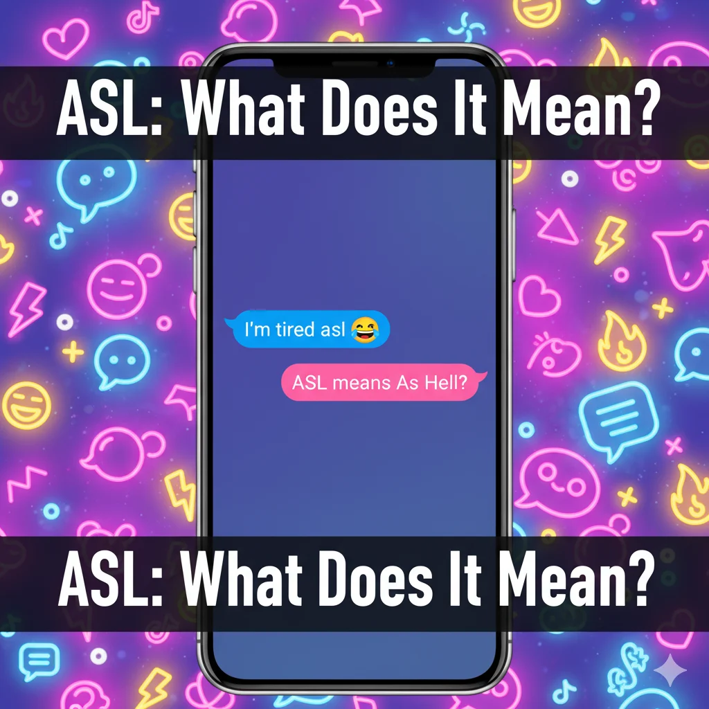 Read more about the article 🧠 What Does ASL Mean? Full Breakdown of This Viral Internet Term