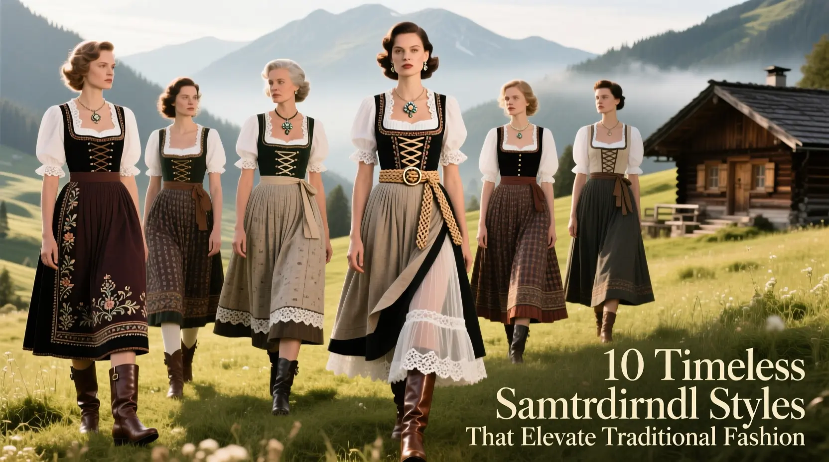 Read more about the article 10 Timeless Samtdirndl Styles That Elevate Traditional Fashion