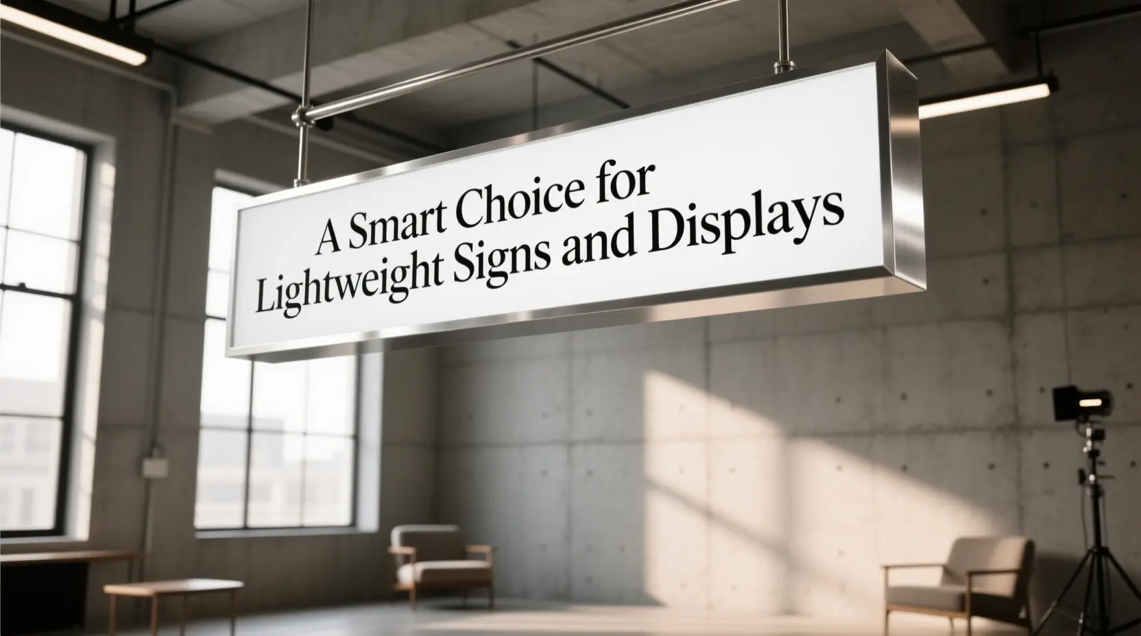 Read more about the article A Smart Choice for Lightweight Signs and Displays