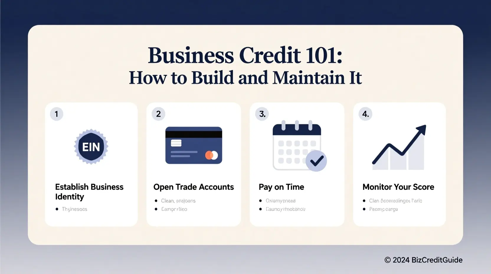 Read more about the article Business Credit 101: How to Build and Maintain It