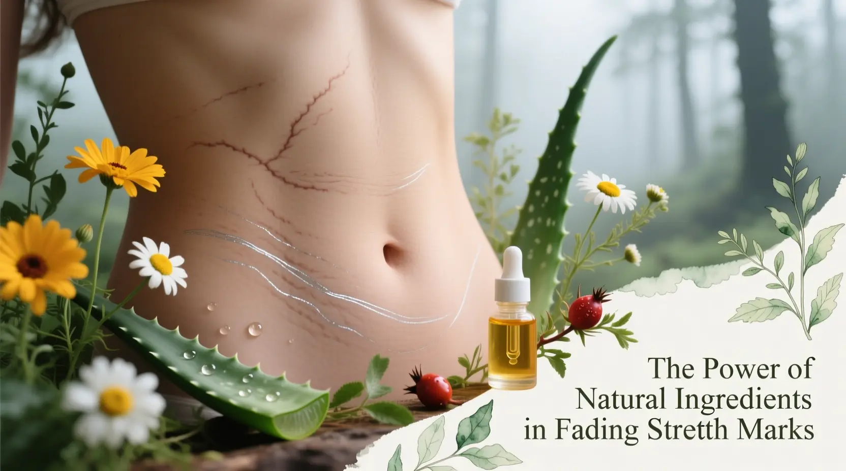 You are currently viewing The Power of Natural Ingredients in Fading Stretch Marks