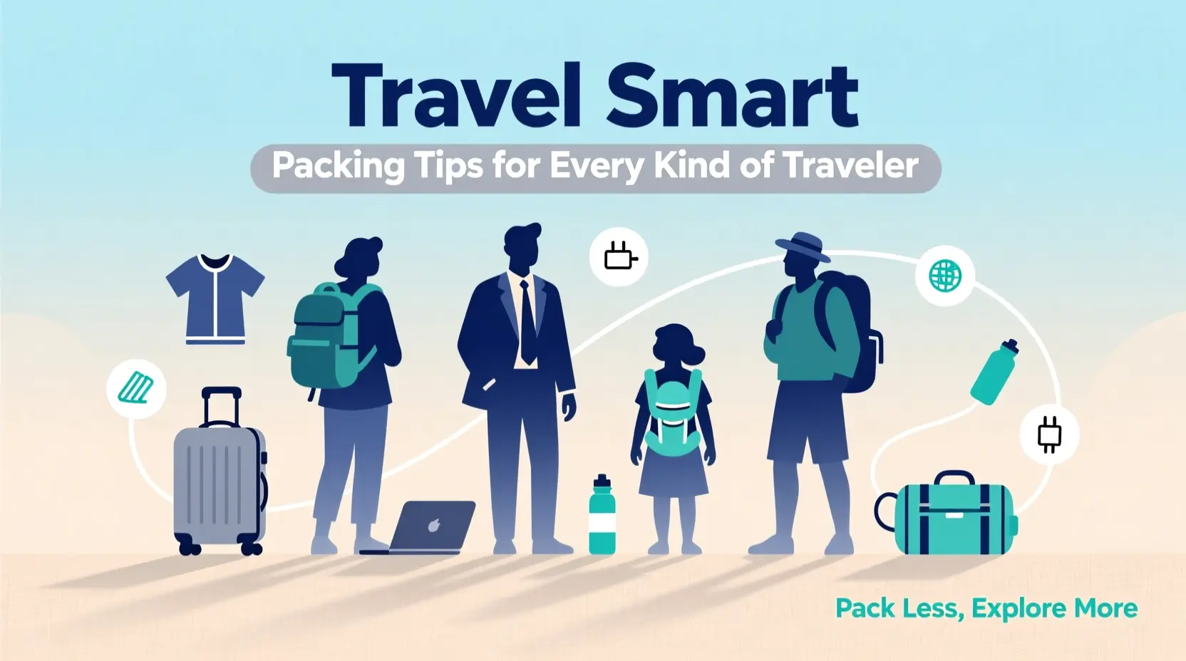 Read more about the article Travel Smart: Packing Tips for Every Kind of Traveler
