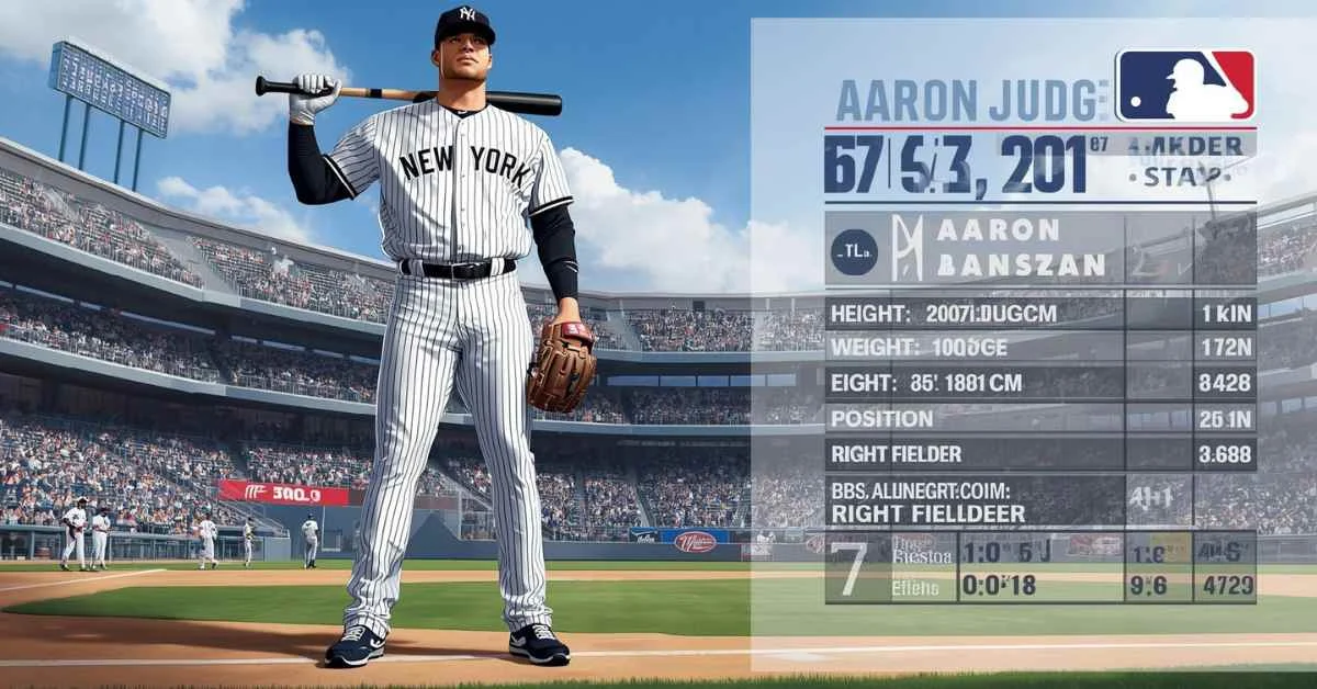 You are currently viewing Aaron Judge Height – How Tall Is the Yankees Star?