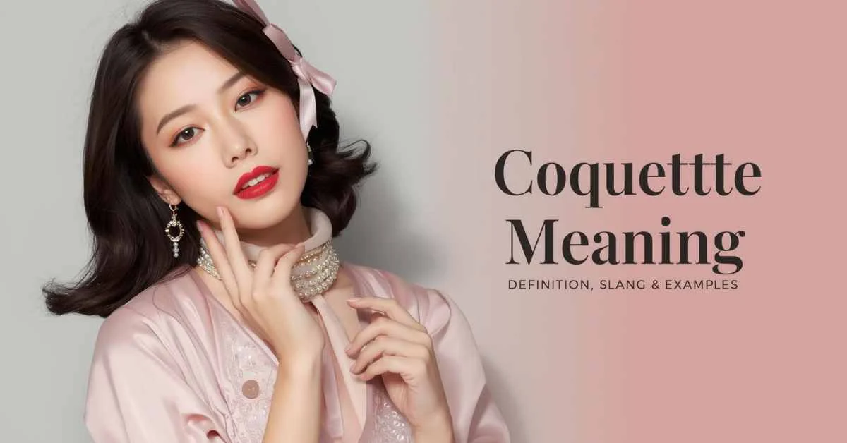 You are currently viewing What Does Coquette Mean? Full Definition & Modern Use