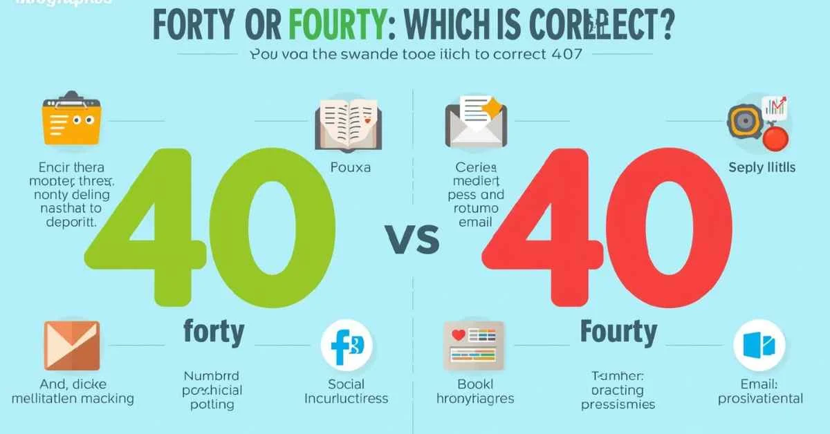 You are currently viewing Fourty or Forty: Which Spelling Is Correct?