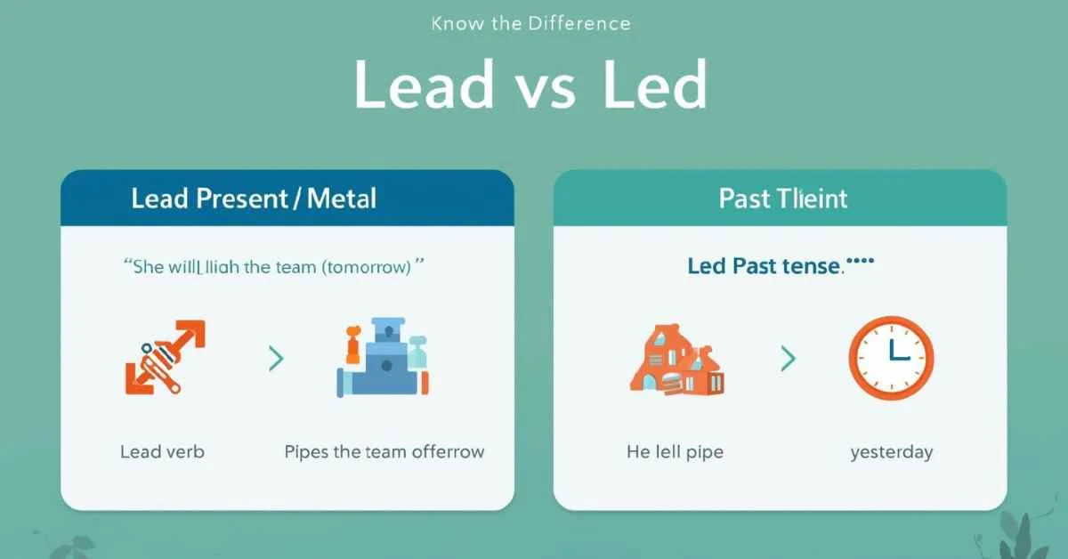 You are currently viewing Lead or Led: Mster the Difference and Write Confidently