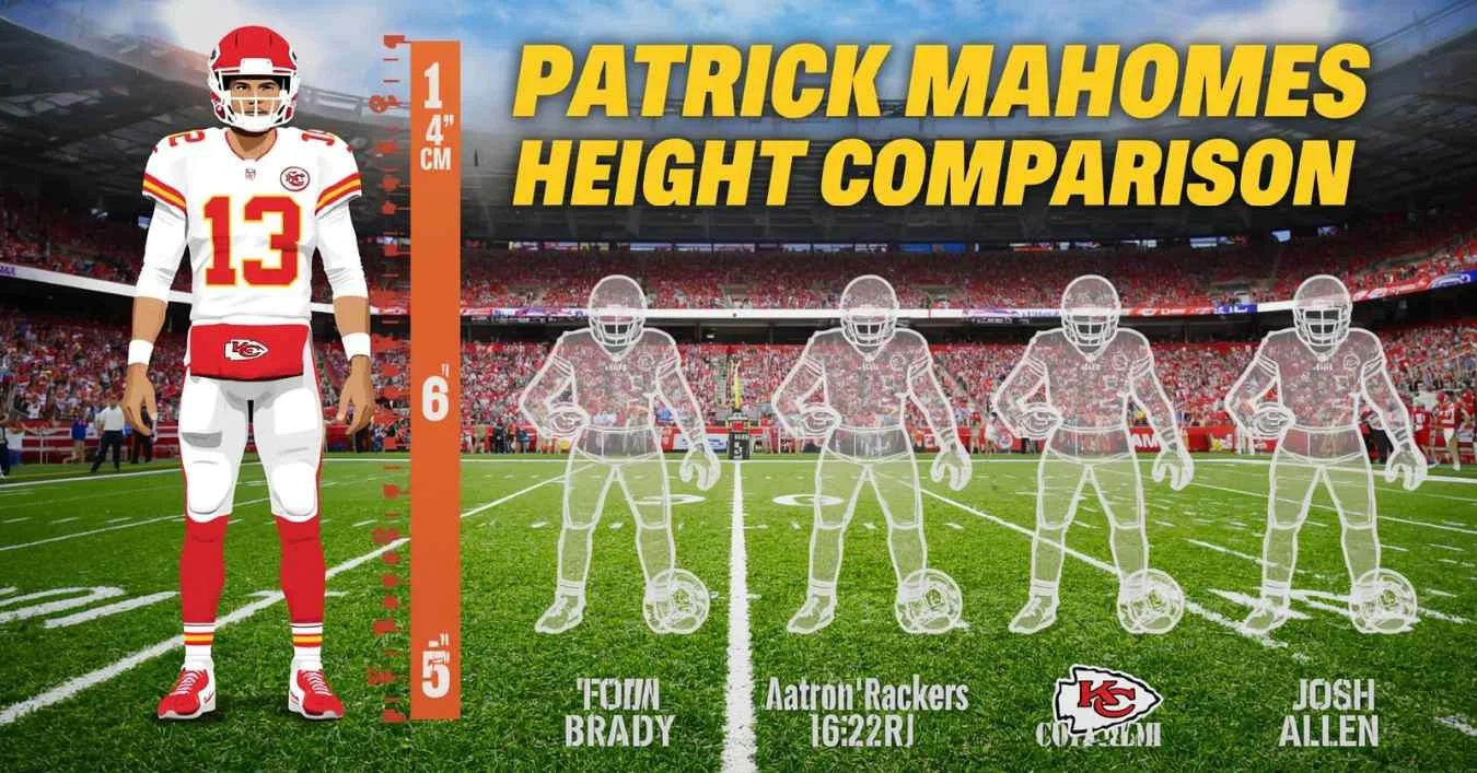 You are currently viewing Patrick Mahomes Height – How Tall is the NFL Superstar?